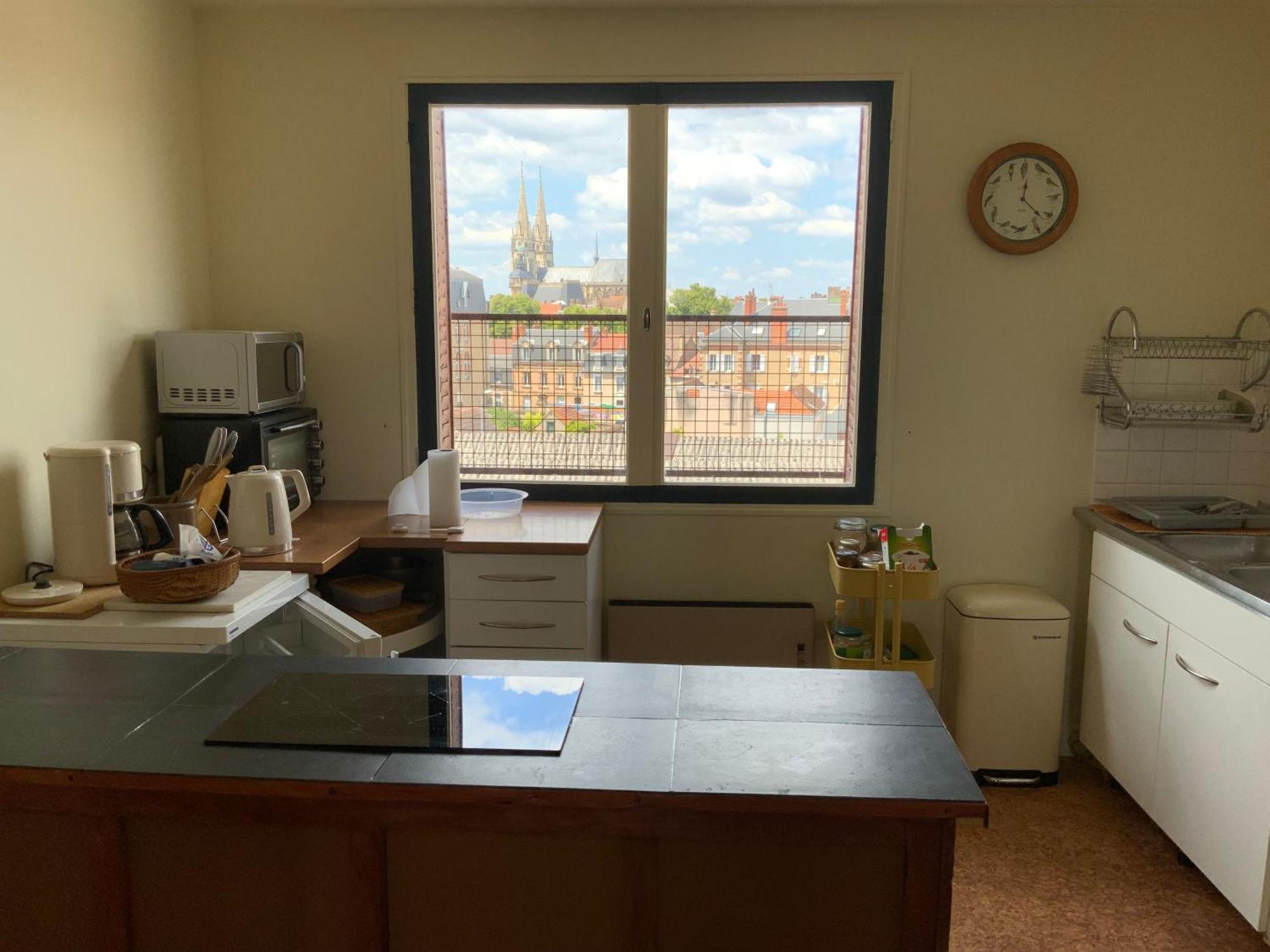 Studio 63M2 3Eme Etage Ou Chambre Dans Appartement 2Eme Etage Pour Sejours A Moulins Moulins  Eksteriør bilde